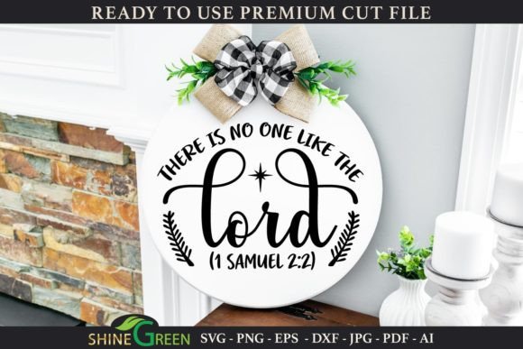 Christian Quote There is None Like Lord: Graphics & Crafts