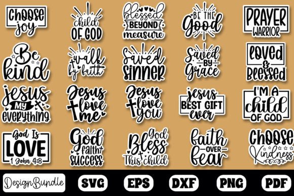 Christian Sticker Bundle: Graphics & Crafts Review