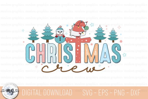 Christmas Crew SVG: Graphics & Crafts Asset Review