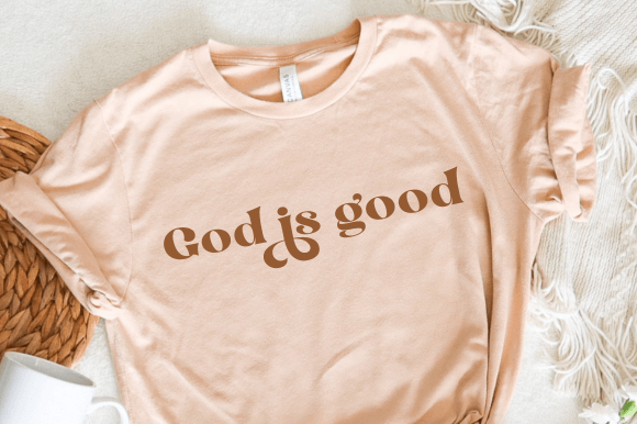 God is Good SVG: Faith Graphics for Local Crafts