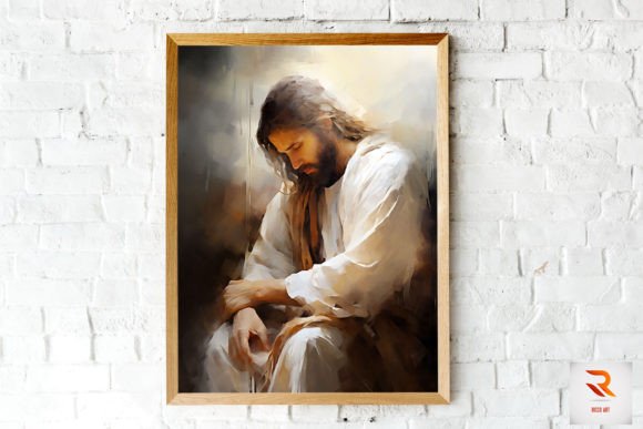 Jesus Christ's Sadness Wall Art: Graphics & Backgrounds Review