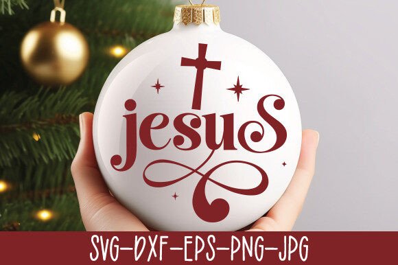 Jesus Nativity SVG for Faith-Based Crafts and Graphics