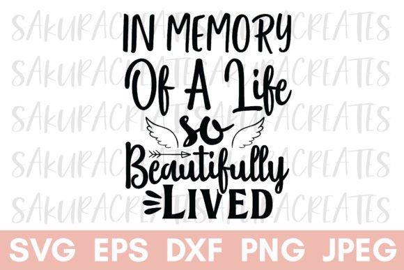 Memorial Christian Angel Graphics for Crafts